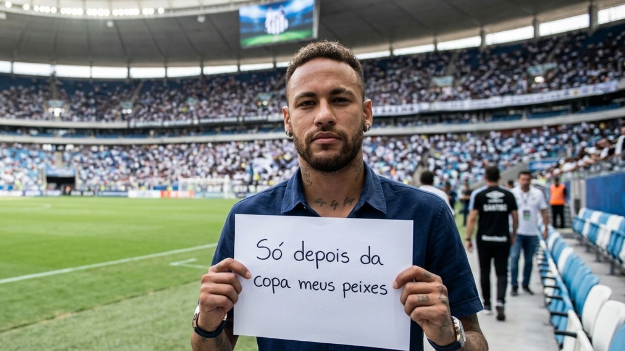 Desfalque de peso: Neymar está fora do Santos até a Copa do Mundo