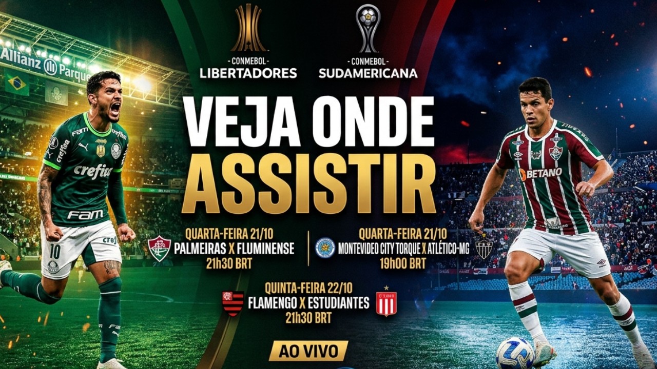 Libertadores e Sul-Americana hoje: veja horários, confrontos e onde assistir ao vivo às semifinais  